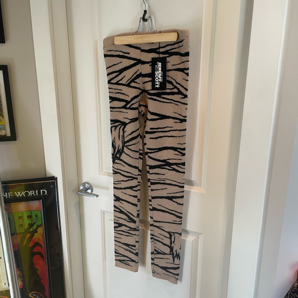 Jeremy Scott Mummy Wool Leggings